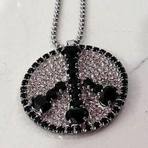 Rebekah Price Peace Pendant and chain